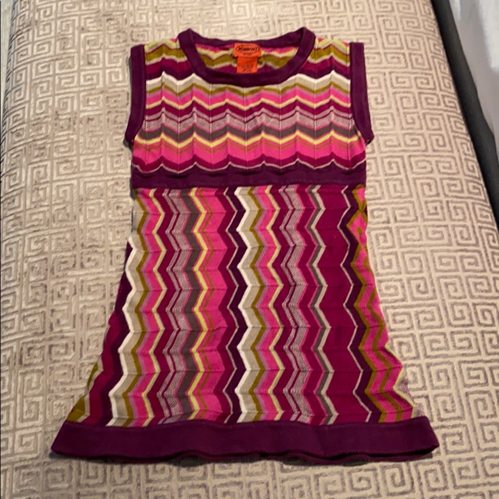 Missoni for Target sleeveless dress/tunic sz S